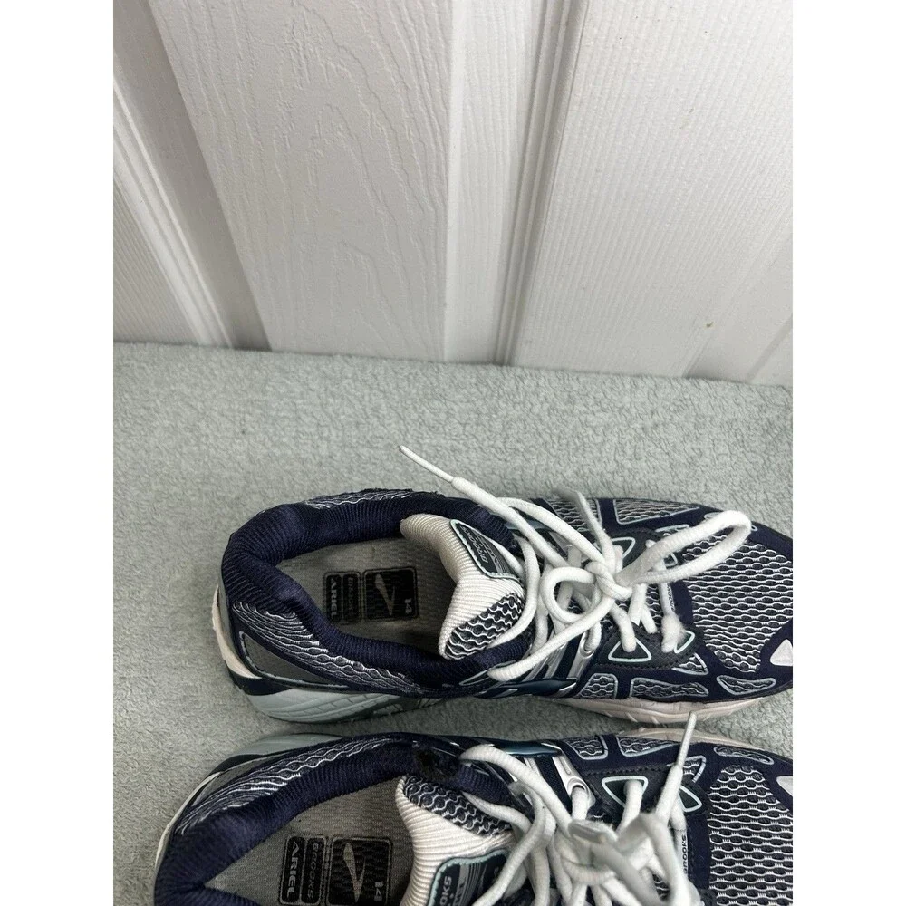 Brooks Ariel 14 Women’s Running Shoes Navy Blue Silver Size 10.5 B Medium